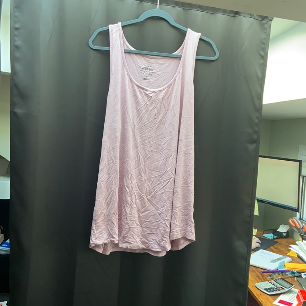 Pink tank top